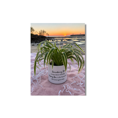 Personalised Memorial Planter | Custom Keepsake Gift