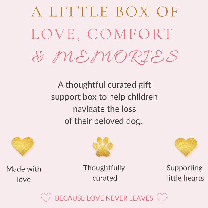 Little Hearts Memory Box Dog Memorial
