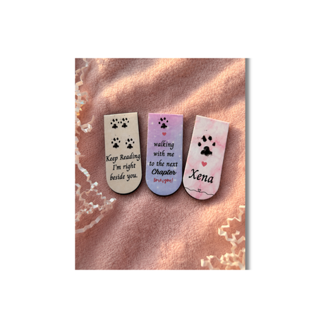 Custom Personalised Keepsake Bookmark