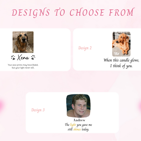 Personalised Custom Photo Tea Light Holder